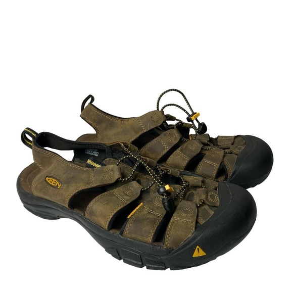 Keen men’s Newport leather hiking waterproof closed toe sandals size 11.5 main image 6
